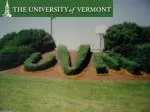 Developing a Comprehensive Facilities Plan at UVM: Insights from Sal Chiarelli, Director - slide 1