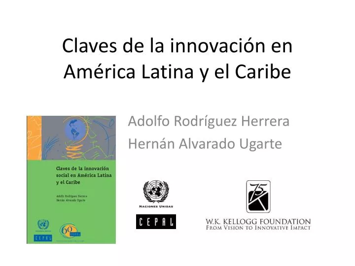 claves de la innovaci n en am rica latina y el caribe