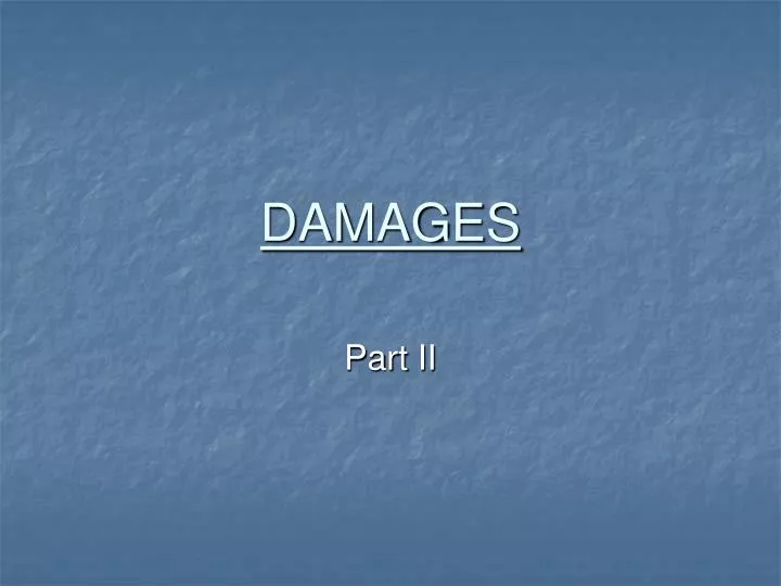 damages