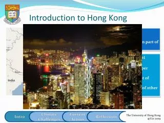 Introduction to Hong Kong