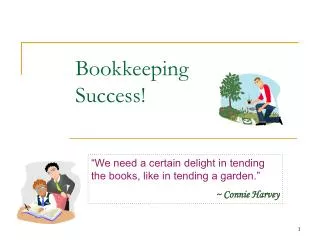 Bookkeeping Success!
