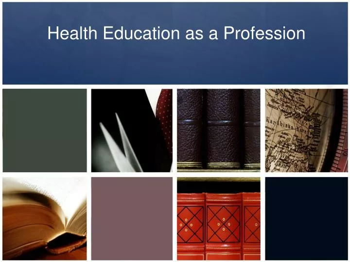 health education as a profession