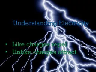 Understanding Electricity