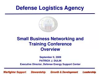 Small Business Networking and Training Conference Overview