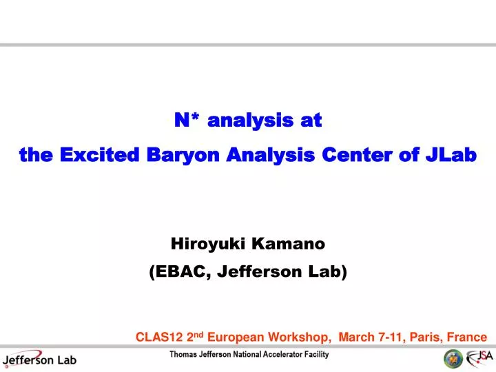 n analysis at the excited baryon analysis center of jlab