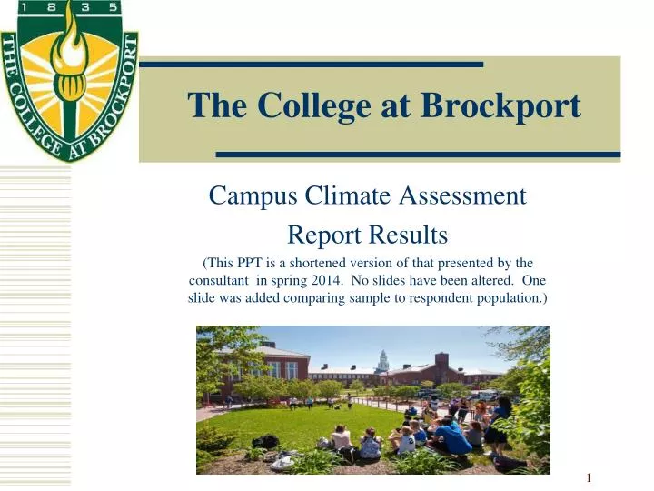 the college at brockport