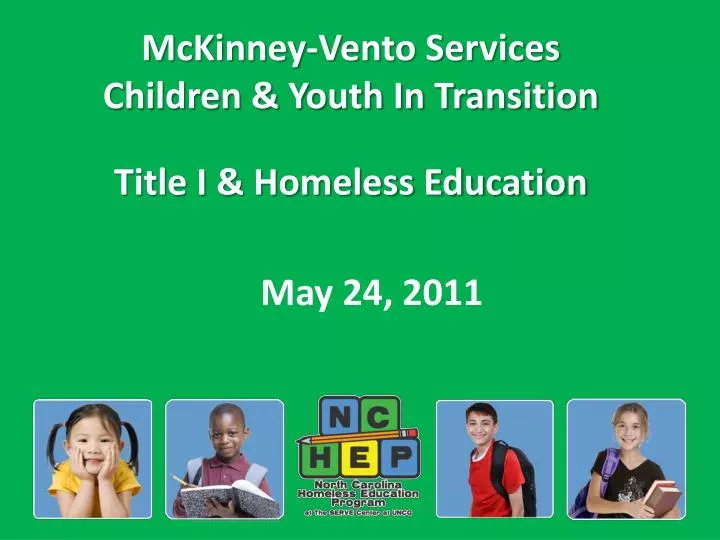 mckinney vento services children youth in transition title i homeless education
