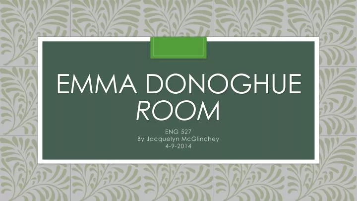 emma donoghue room
