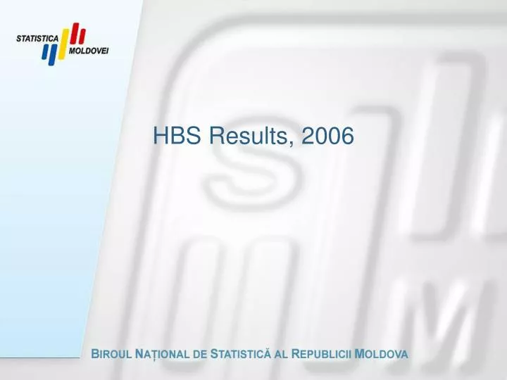 hbs results 2006