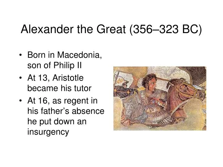 alexander the great 356 323 bc
