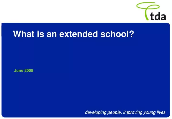 what is an extended school