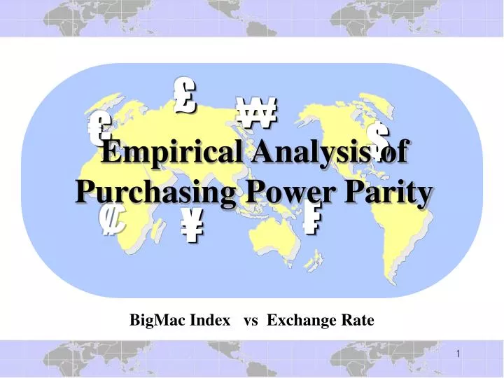 empirical analysis of purchasing power parity