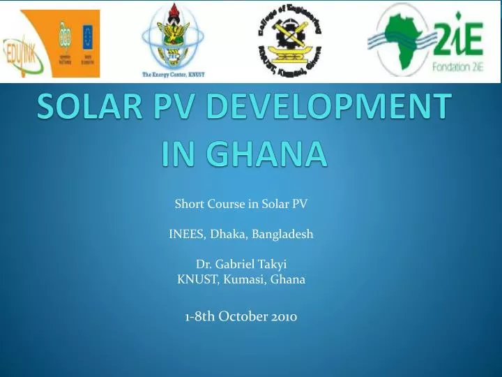 solar pv development in ghana
