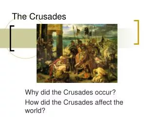 The Crusades