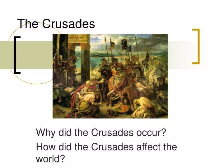 the crusades