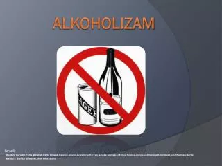 alkoholizam
