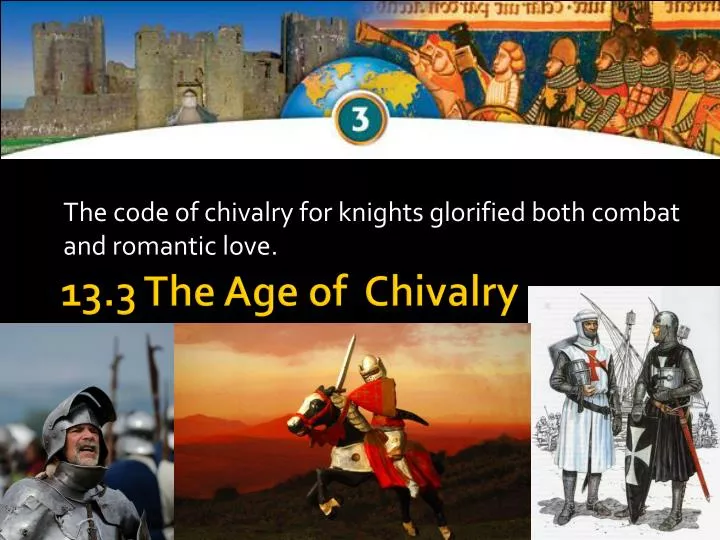 the code of chivalry for knights glorified both combat and romantic love