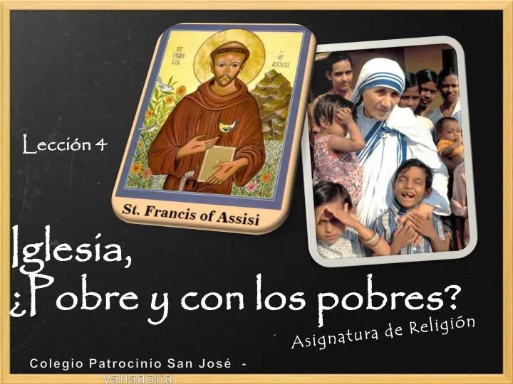 iglesia pobre y con los pobres