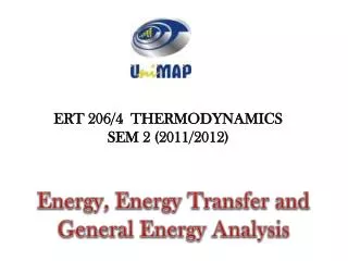 ERT 206/4 THERMODYNAMICS SEM 2 (2011/2012)