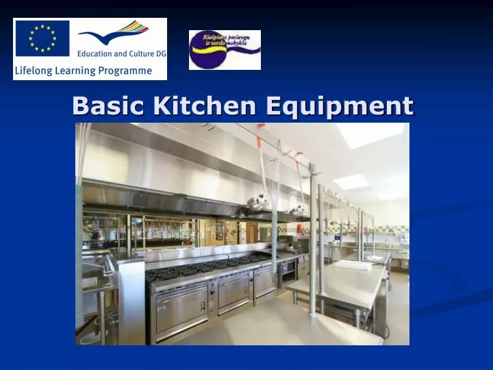 basic k itchen equipment