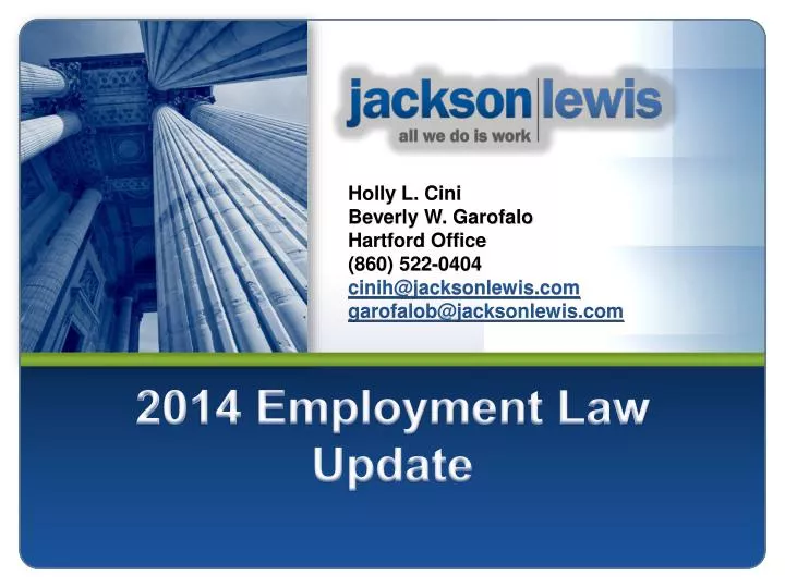 2014 employment law update