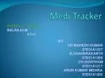 Medi Tracker - slide 1
