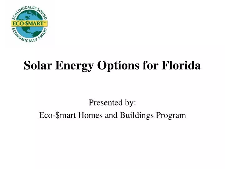 solar energy options for florida