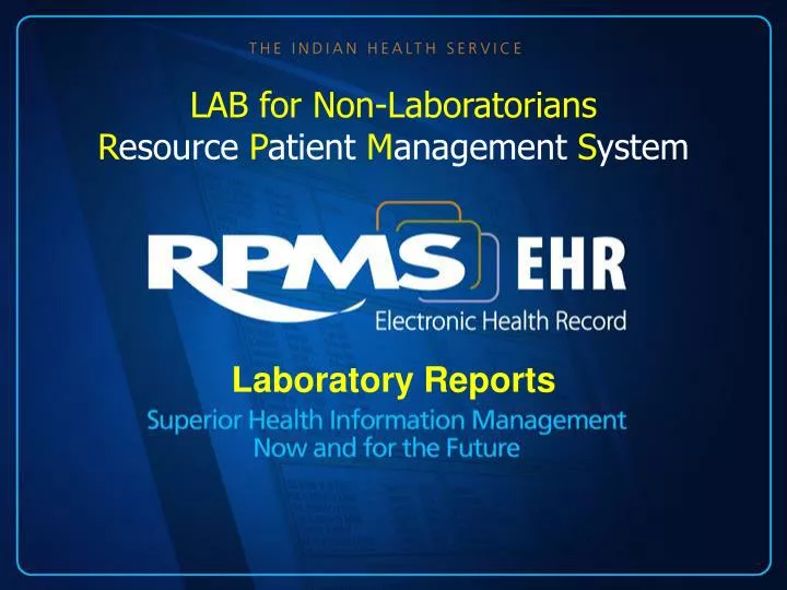 laboratory reports