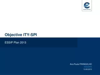 Objective ITY-SPI
