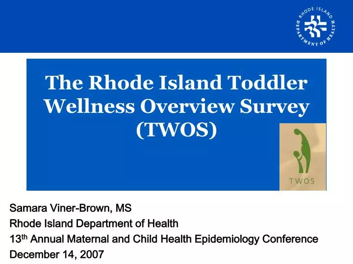the rhode island toddler wellness overview survey twos