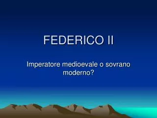 federico ii