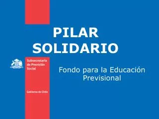 pilar solidario