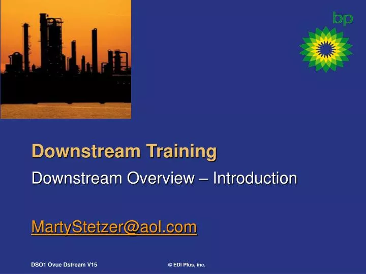 downstream training