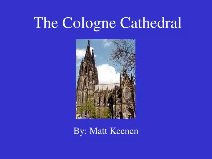 the cologne cathedral