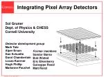 Integrating Pixel Array Detectors - slide 1