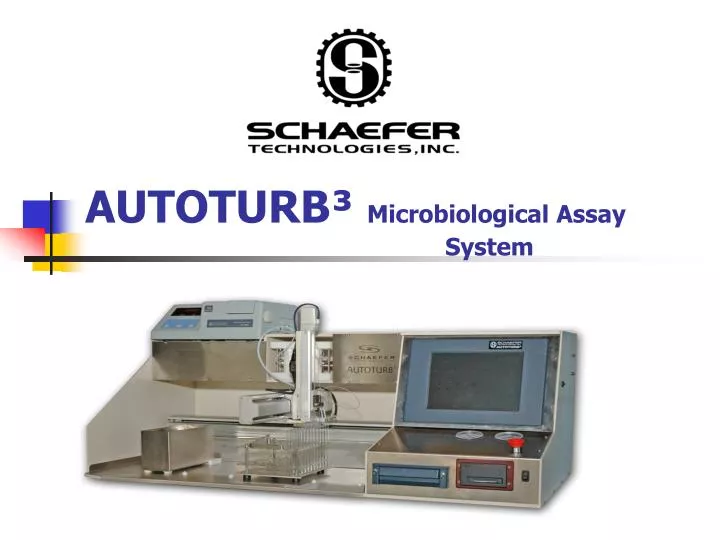 autoturb microbiological assay system