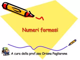numeri formosi
