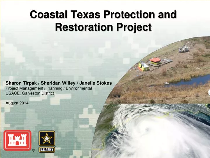 coastal texas protection and restoration project