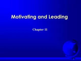 Motivating and Leading