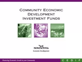 What is a Community Economic Development Investment Fund?