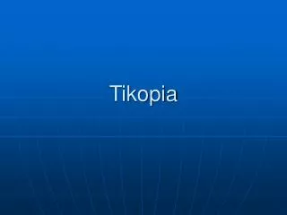 Tikopia
