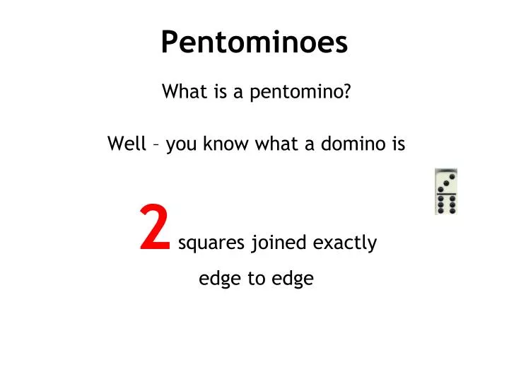 pentominoes
