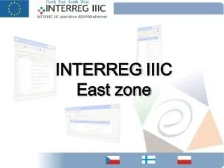 INTERREG IIIC East zone