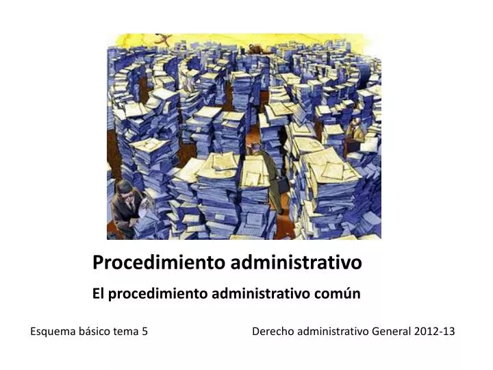 procedimiento administrativo el procedimiento administrativo com n