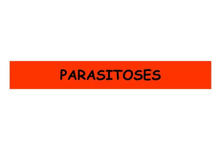 parasitoses
