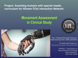 movement assessment in clinical study