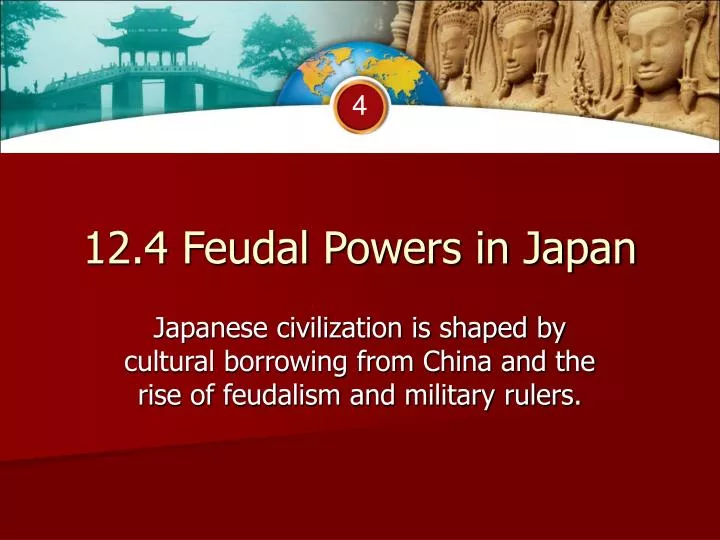 12 4 feudal powers in japan