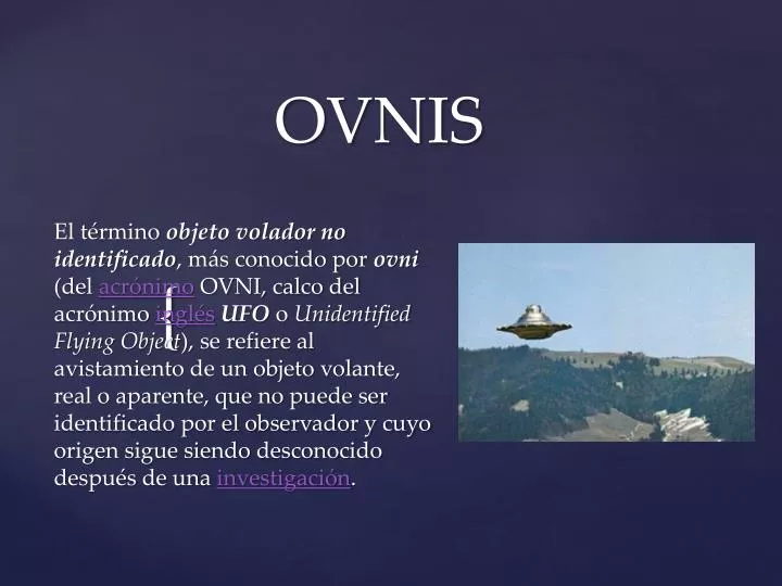 ovnis