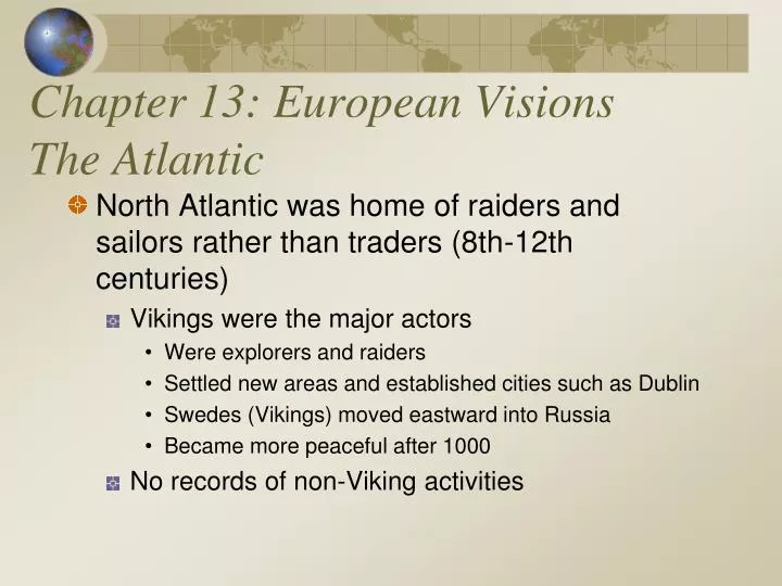 chapter 13 european visions the atlantic