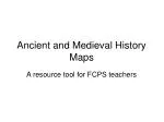 Ancient and Medieval History Maps - slide 1